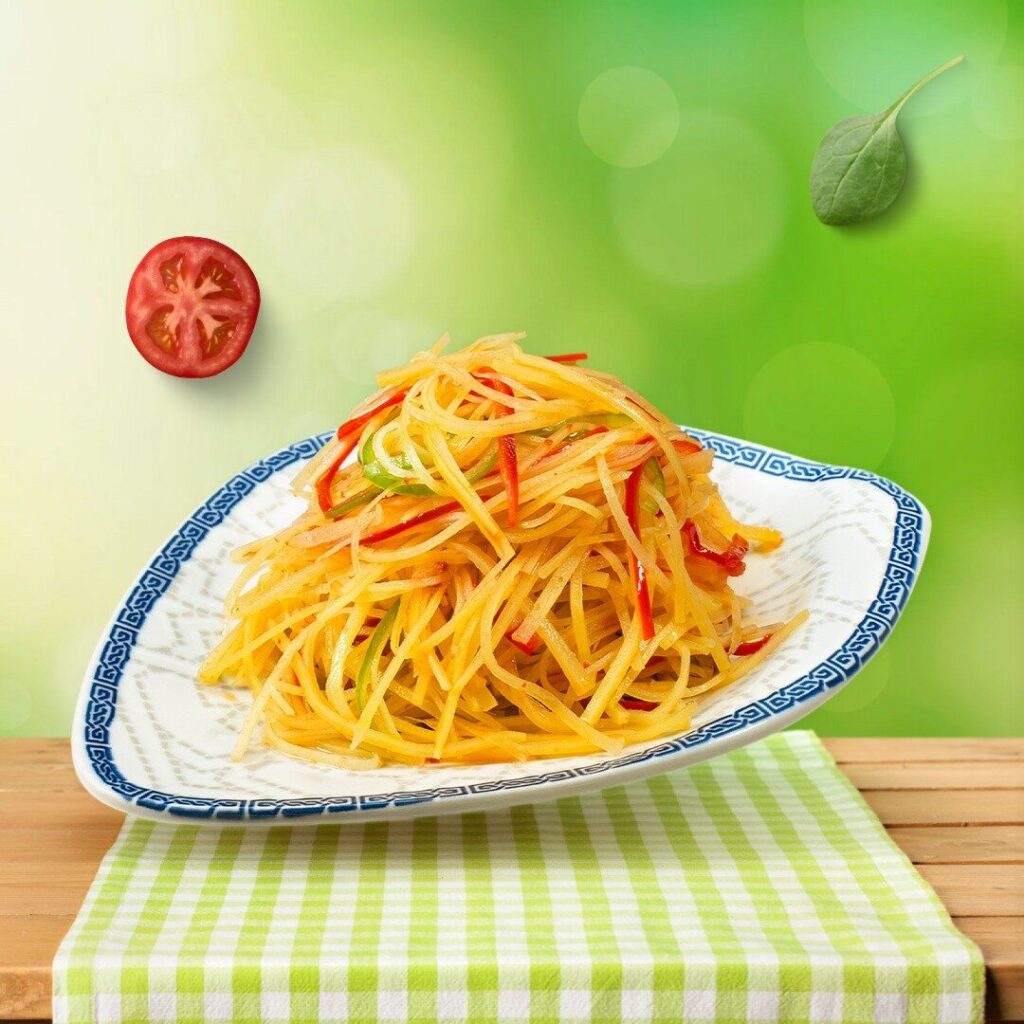 İNCE PATATES SALATASI