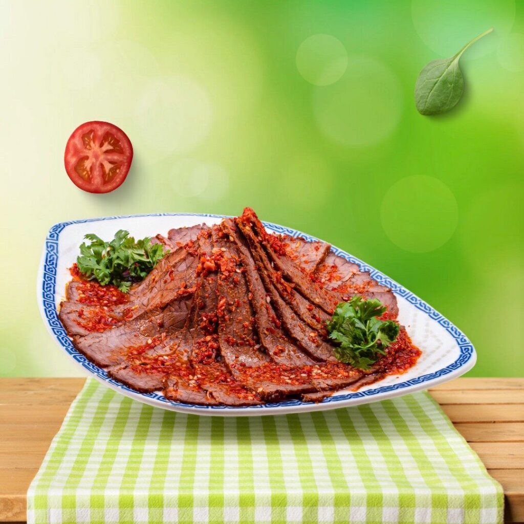 SOĞUK DANA ETİ SALATASI